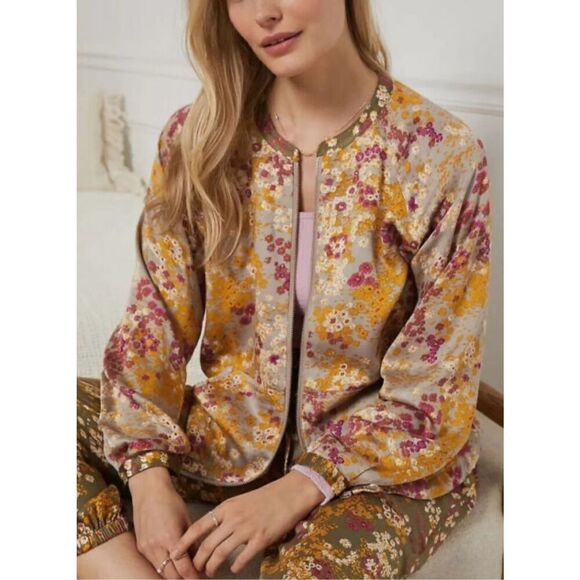 Anthropologie Saturday Sunday Floral Jacket - Picture 1 of 10